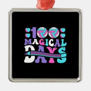 100 Magical Days Metal Ornament