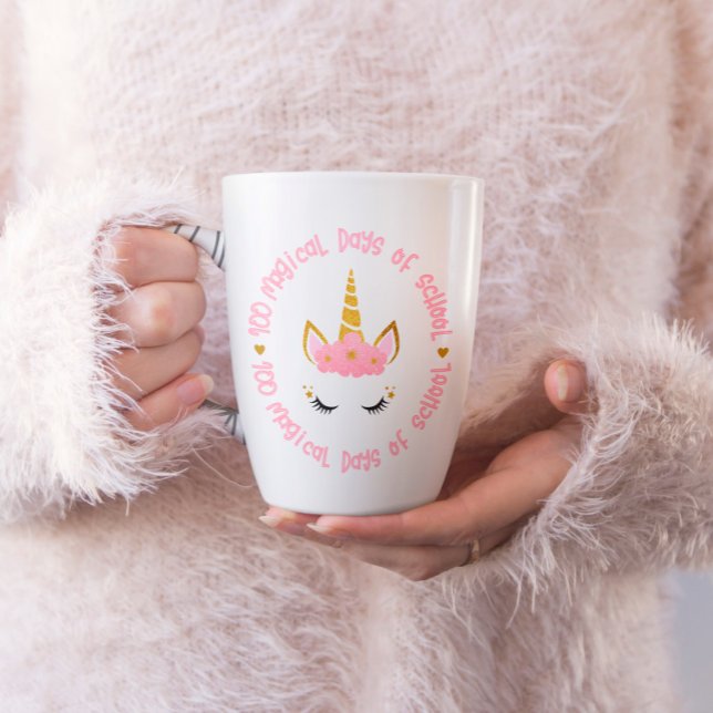 100 magical days of school coffee mug (Creator Uploaded)