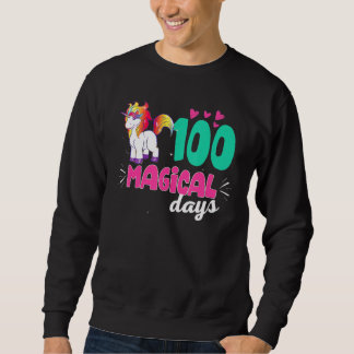 100 Magical Days Of School Shirt Unicorn 100th Day