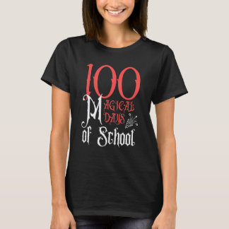 100 Magical Days of School Teacher Student Kids T-Shirt