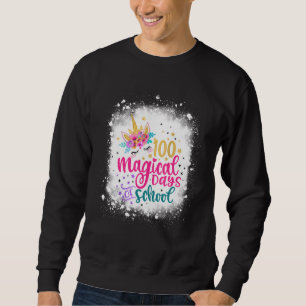 100 Magical Days of School Unicorn Teacher Studen Sweatshirt