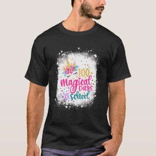 100 Magical Days of School Unicorn Teacher Studen T-Shirt