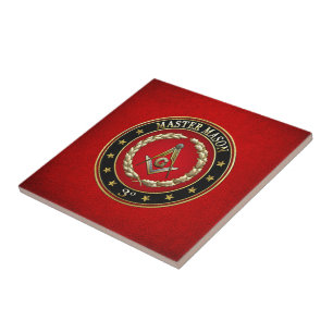 [100] Master Mason, 3rd Degree [Special Edition] Ceramic Tile