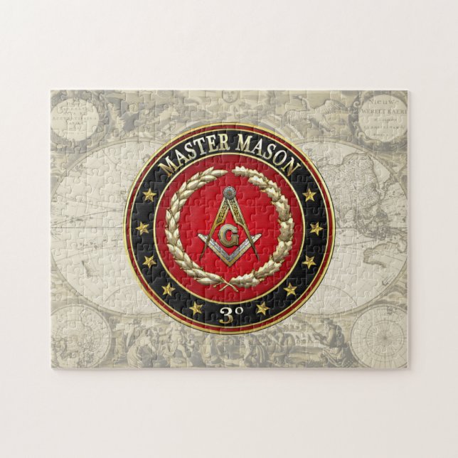[100] Master Mason, 3rd Degree [Special Edition] Jigsaw Puzzle (Horizontal)