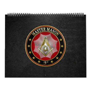 [100] Master Mason - 3rd Degree Square & Compasses Calendar