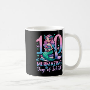 100 Mermazing Days Of School Mermaid 100th Day Of  Coffee Mug
