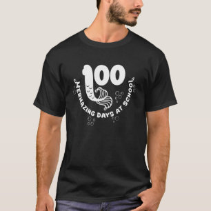 100 Mermazing Days Of School Mermaid Tails Girl Te T-Shirt