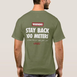 100 Meters Olive Tee for Military Vets, Havoc7