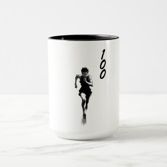 100 metres mug (Center)