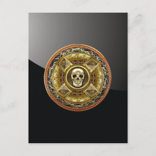[100] Mictlantecuhtli – Aztec God of Death Postcard
