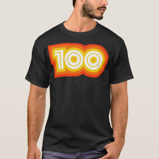 100 Mile Trail and Ultra Running Retro Groovy T-Shirt