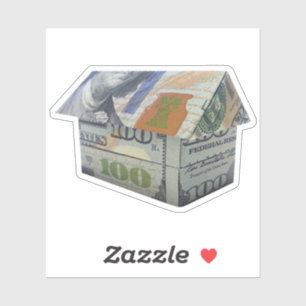 $100 Money Origami House