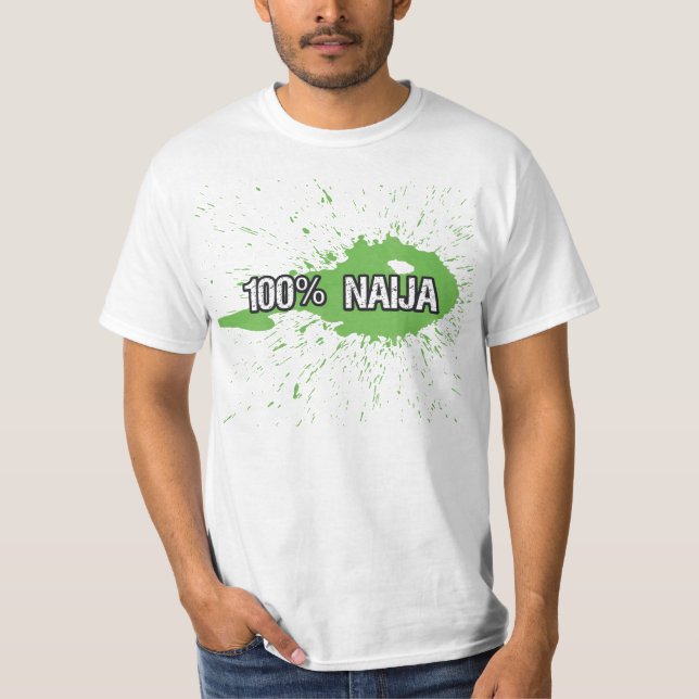 100%Naija T-Shirt (Front)