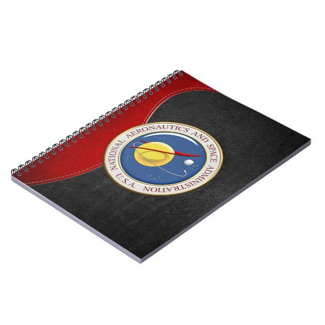 [100] NASA Emblem [3D] Notebook (Left Side)