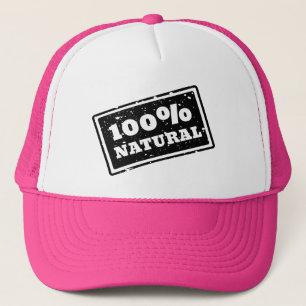 100% Natural Trucker Hat