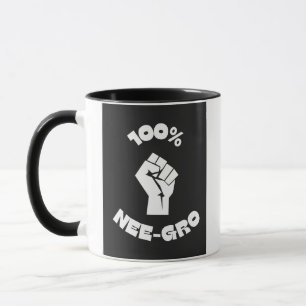 100% Nee-Gro 3 wt 11oz Mug
