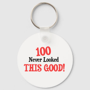 100 never looked this good! key ring