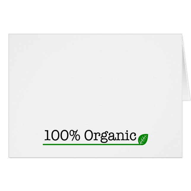 100% Organic (Front Horizontal)