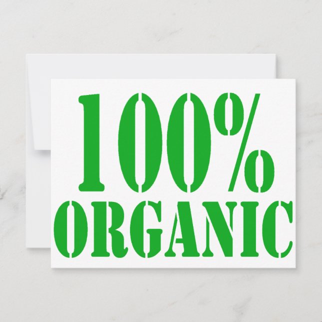 100% Organic (Front)