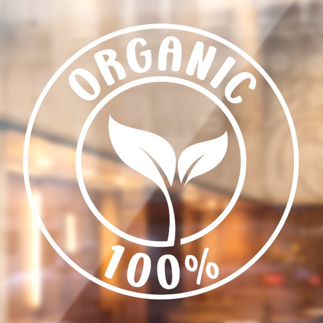 100% Organic Sign, Bio,   (Sheet 2)