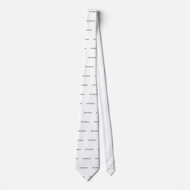 100% Organic Tie (Front)