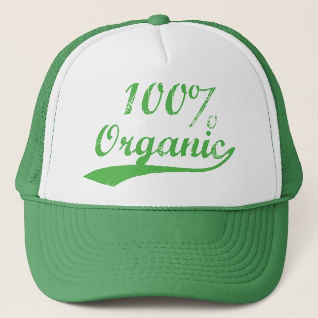 100% Organic Trucker Hat (Front)