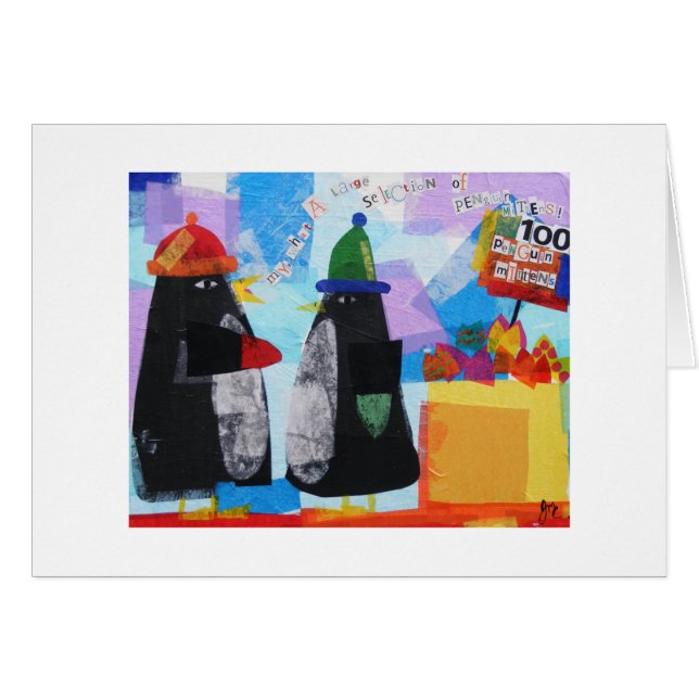 100 Penguin Mittens (Front Horizontal)