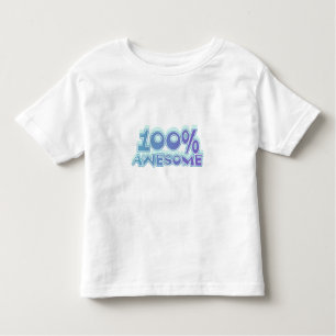 100 Percent Awesome Toddler T-Shirt