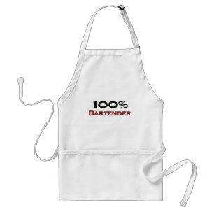 100 Percent Bartender Standard Apron