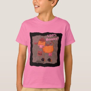 100 Percent Bossy Cow T-Shirt