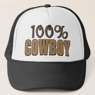 100 Percent Cowboy Trucker Hat