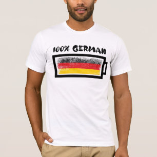 100 Percent German Flag T-Shirt