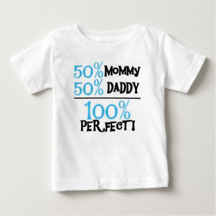 100 Percent Perfect Blue Baby T-Shirt