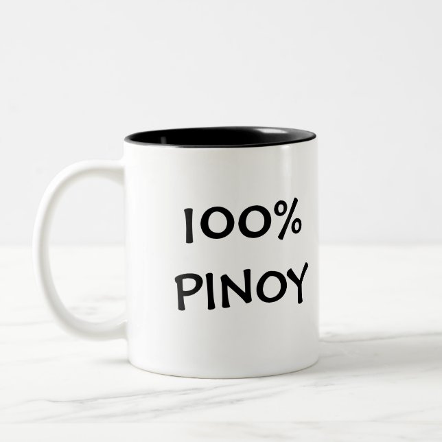 100%PINOY MUG (Left)