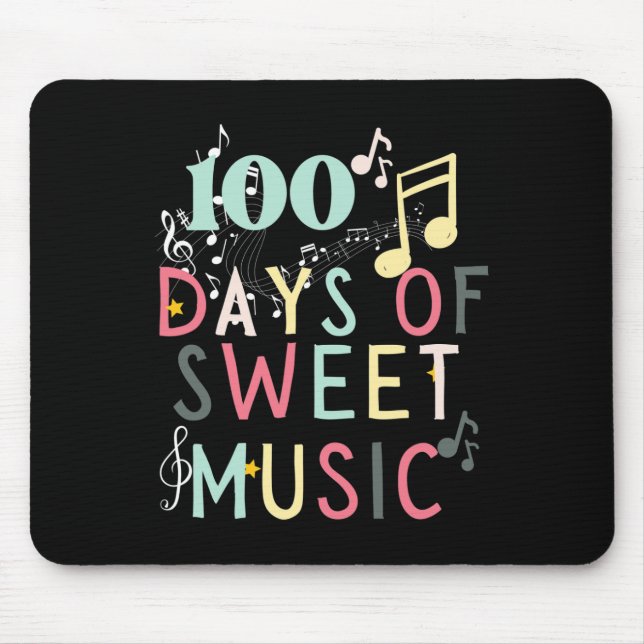 100 Poppin Days Of School  Mouse Pad (Front)
