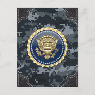 [100] Presidential Service Badge [PSB] Postcard