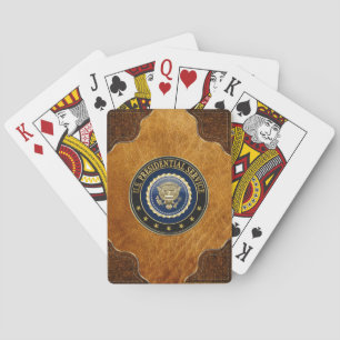[100] Presidential Service Badge [PSB] Special Ed Playing Cards