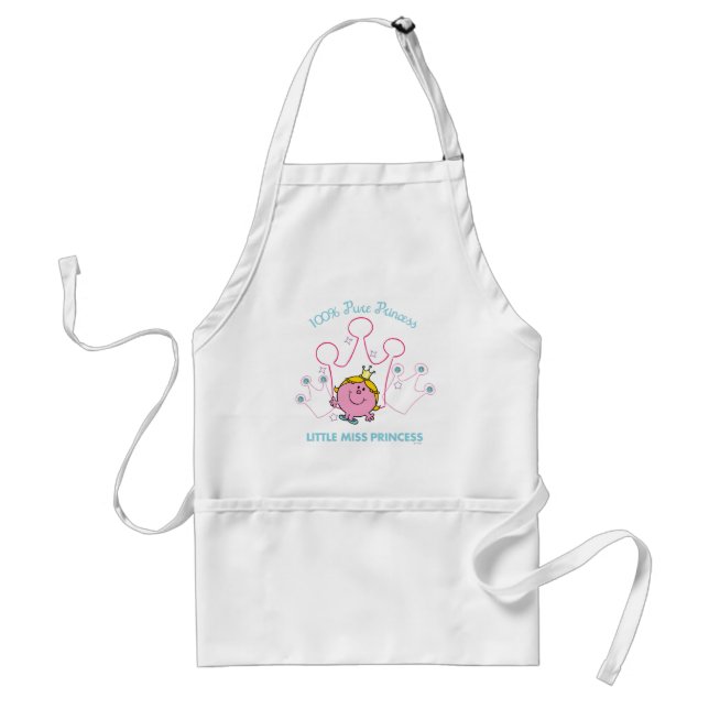 100% Pure Princess - Little Miss Princess Standard Apron (Front)