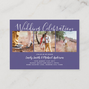 100 Quality Budget PHOTO Wedding Invites SMALL