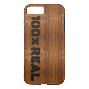 100% Real Wood Grain Look iPhone 8 Plus/7 Plus Case