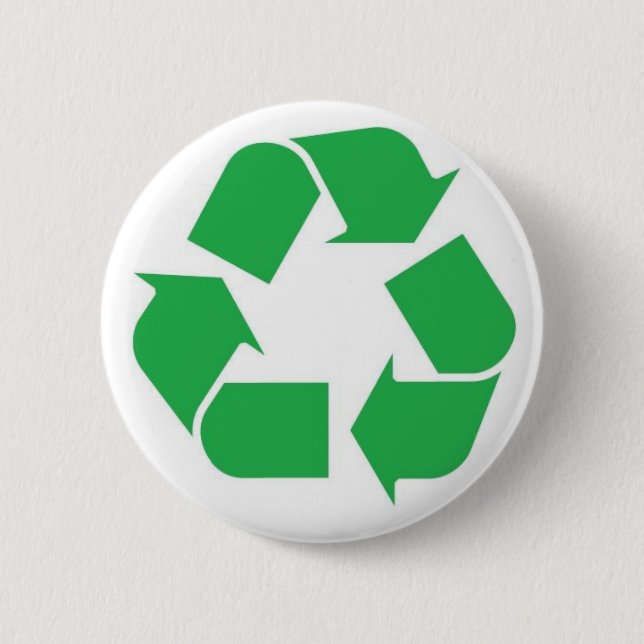 100% Recycled Paper Button (Front)