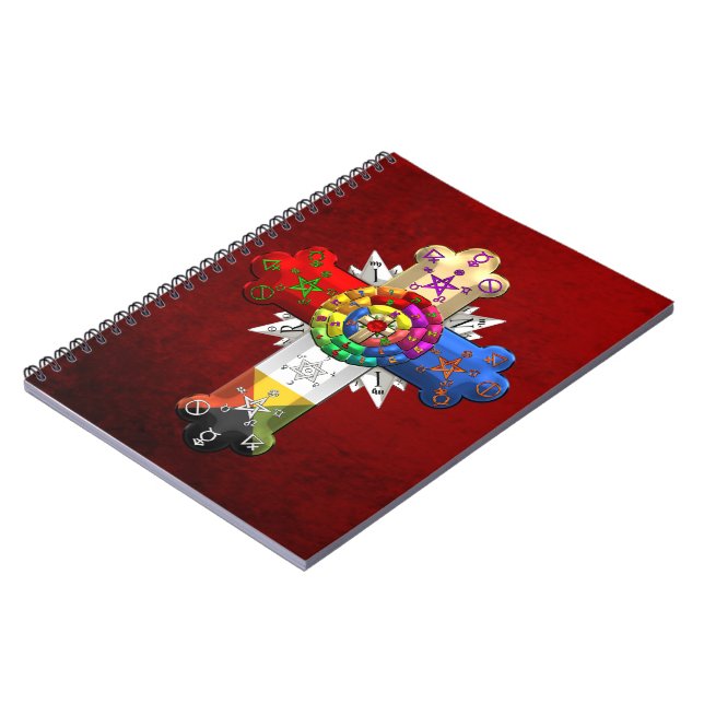 [100] Rosy Cross (Rose Croix) Notebook (Left Side)