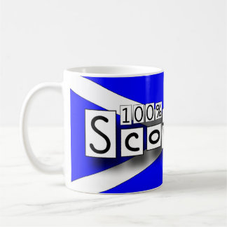 100% Scottish Coffee Mug