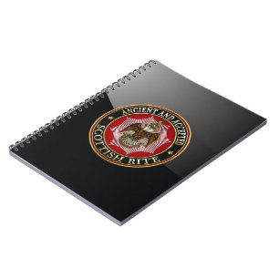 [100] Scottish Rite Double-headed Eagle Notebook