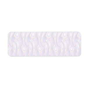 100 Shades : Artistic Soft Colour Patterns Return Address Label