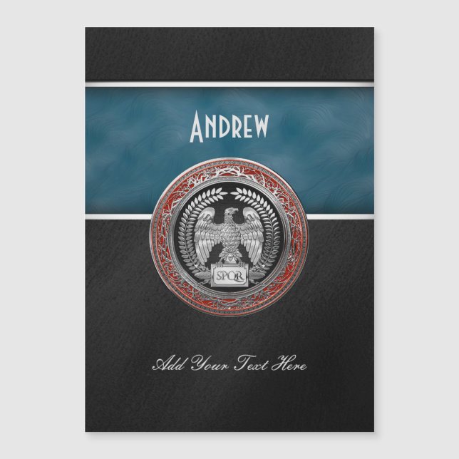 [100] Silver Roman Imperial Eagle (Front)
