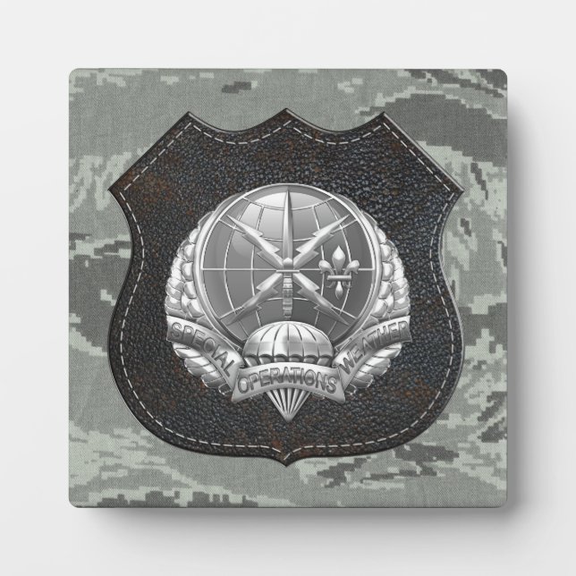 [100] SOWT Badge [Crest] Plaque (Front)