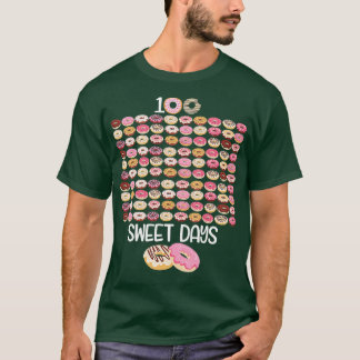 100 Sweet Days 100 Days of School Doughnuts Magica T-Shirt