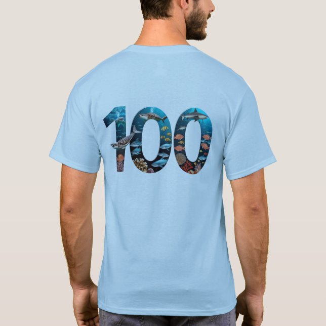  "100" T-Shirt (Back)