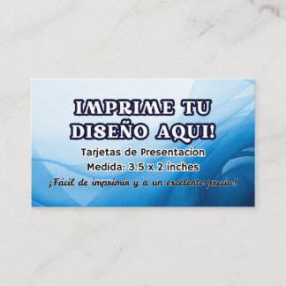 100 Tarjetas de Presentacion Imprimir Business Card